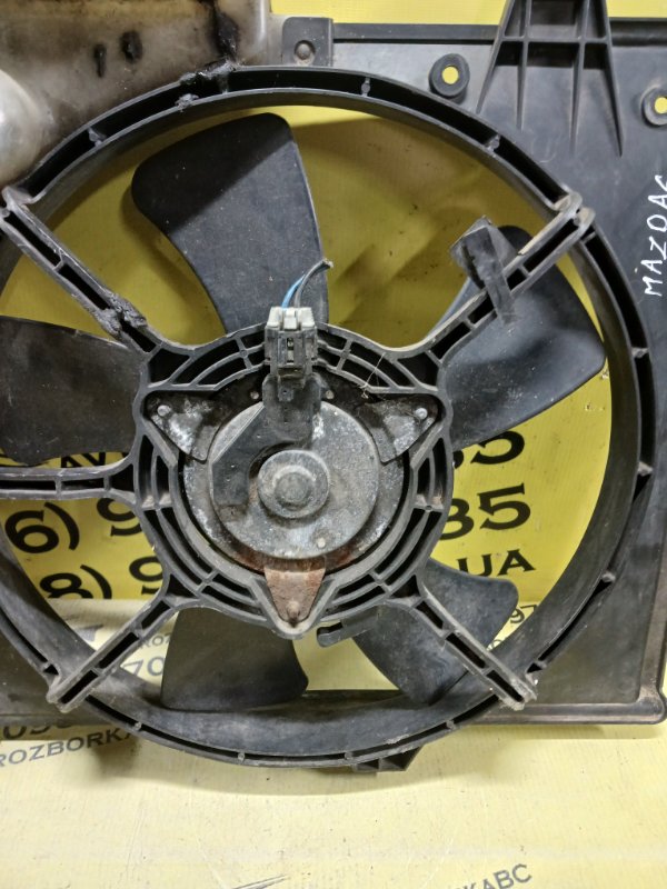 Дифузор з моторчиками Mazda 6 GG 2.0 Дифузор з моторчиками Mazda 6 GG 2.0