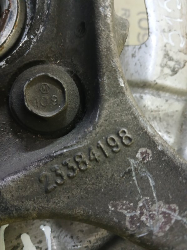 Цапфа ( Поворотний кулак) передняя правая Malibu 2016 FWD 1.5 Цапфа ( Поворотний кулак) передняя правая Malibu 2016 FWD 1.5