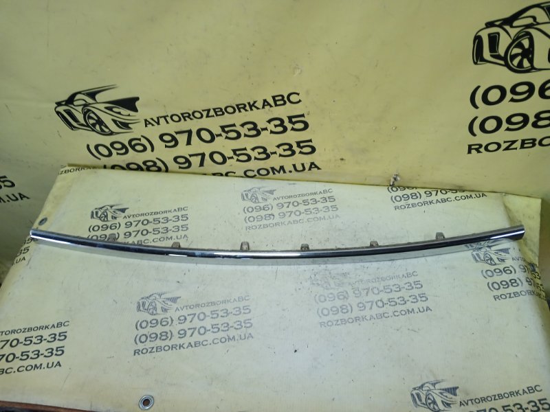 Запчасть молдинг бампера задний Nissan Murano 2017 Z52 3.5 850725AA0A Б/У Молдинг бампера задний Nissan Murano 2017 Z52 3.5 850725AA0A Б/У