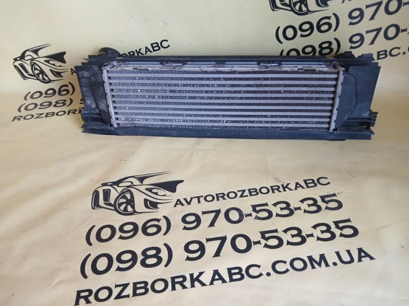 Запчасть радиатор интеркуллера BMW 328 2013 F30 2.0 17517618809 Б/У Радиатор интеркуллера BMW 328 2013 F30 2.0 17517618809 Б/У