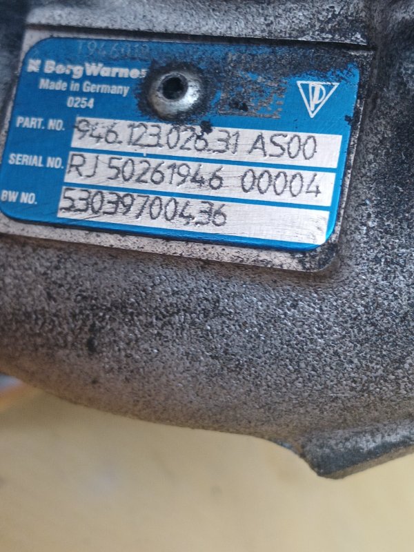 Турбина левая Macan 2016 95B 3.0 CTMA Турбина левая Macan 2016 95B 3.0 CTMA