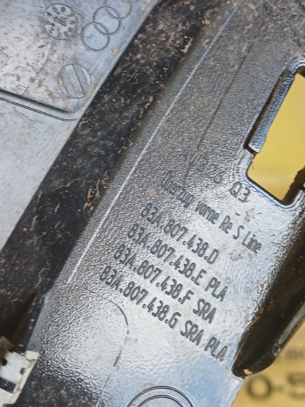 Бампер передний правый Q3 2021 83A 2.0 DHHA