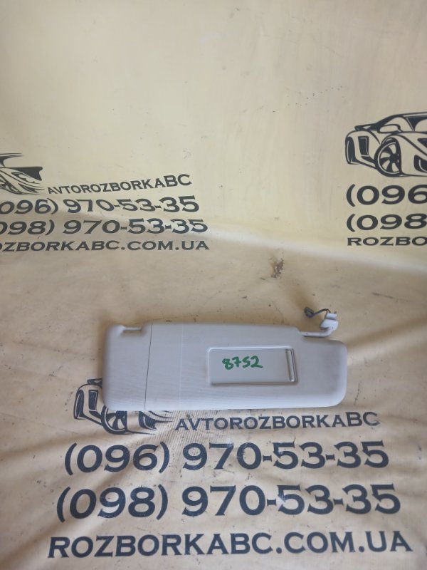 Козырек солнцезащитный правый Passat 2020 B9 2.0 Козырек солнцезащитный правый Passat 2020 B9 2.0