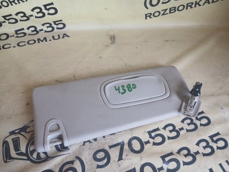 Козырек солнцезащитный левый Cherokee 2017 KL 2.4 Козырек солнцезащитный левый Cherokee 2017 KL 2.4