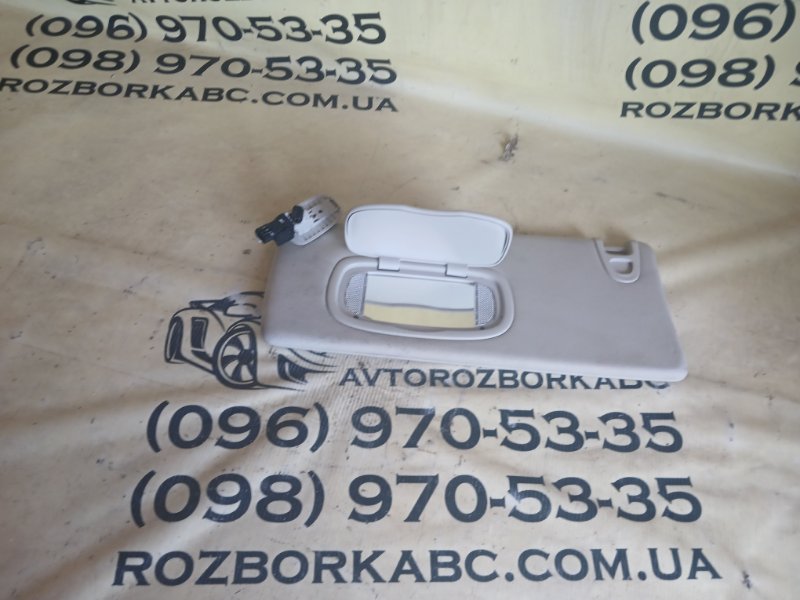 Козырек солнцезащитный левый Jeep Cherokee KL 2.4 Козырек солнцезащитный левый Jeep Cherokee KL 2.4