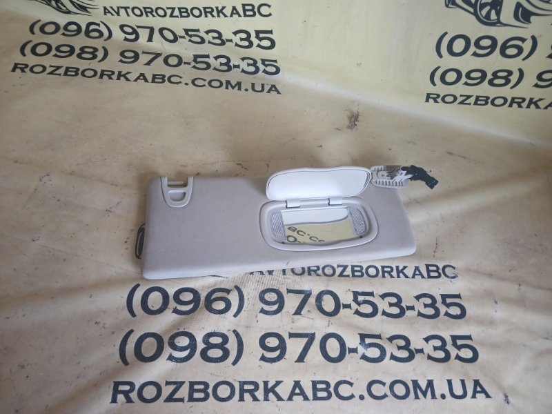 Козырек солнцезащитный правый Cherokee 2017 KL 2.4 Козырек солнцезащитный правый Cherokee 2017 KL 2.4