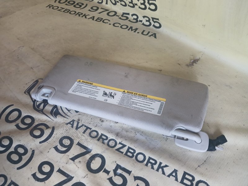 Козырек солнцезащитный правый Cherokee 2017 KL 2.4 Козырек солнцезащитный правый Cherokee 2017 KL 2.4