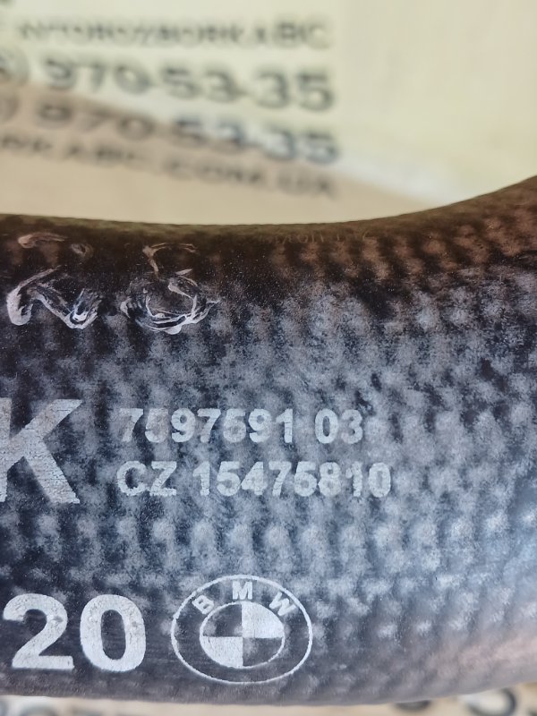 Патрубок интеркулера BMW 428 F36 2.0 Патрубок интеркулера BMW 428 F36 2.0