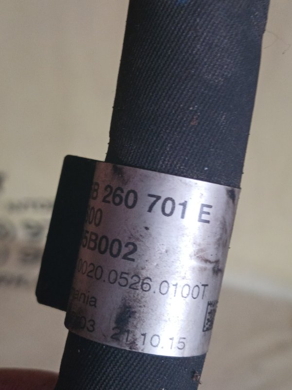 Трубка кондиционера Macan 2016 95B 3.0 CTMA Трубка кондиционера Macan 2016 95B 3.0 CTMA