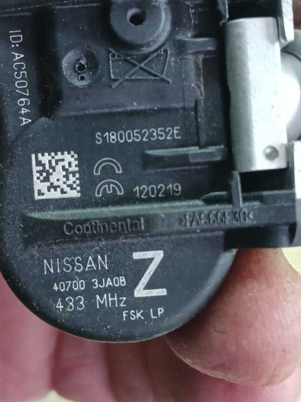 Датчик давления в шинах Murano 2019 Z52 3.5