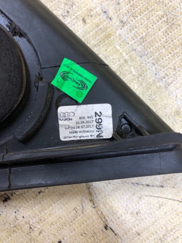 Форточка кузова задняя левая Q5 2019 80A 2.0 Форточка кузова задняя левая Q5 2019 80A 2.0