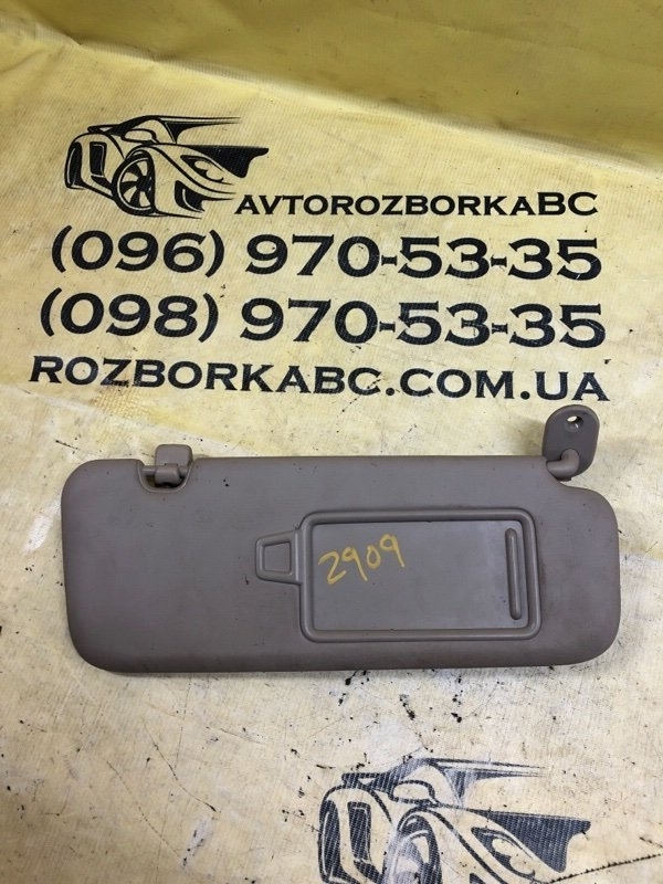 Козырек солнцезащитный передний правый Hyundai Elantra 2017 AD 2.0 85220F3130TTX Б/У