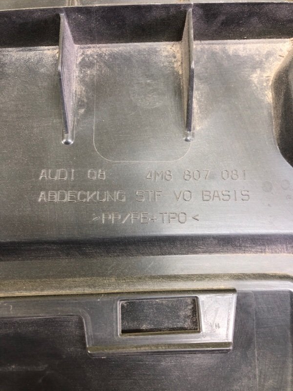 Накладка на бампер Q8 2018 80A 3.0 Накладка на бампер Q8 2018 80A 3.0