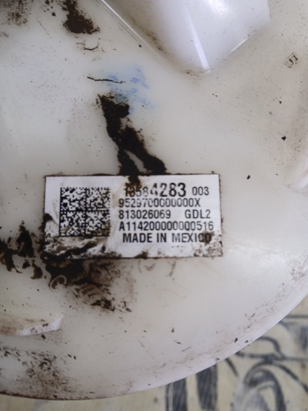 Топливный насос Camaro 2015 LT 3.6 Топливный насос Camaro 2015 LT 3.6