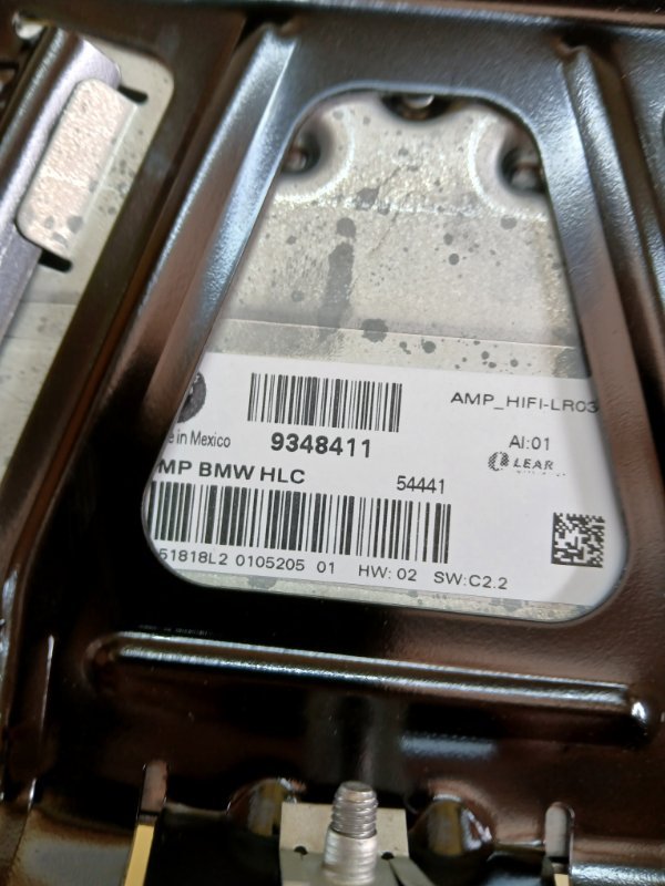 Усилитель аудио X3 2016 F25 2.0 Усилитель аудио X3 2016 F25 2.0