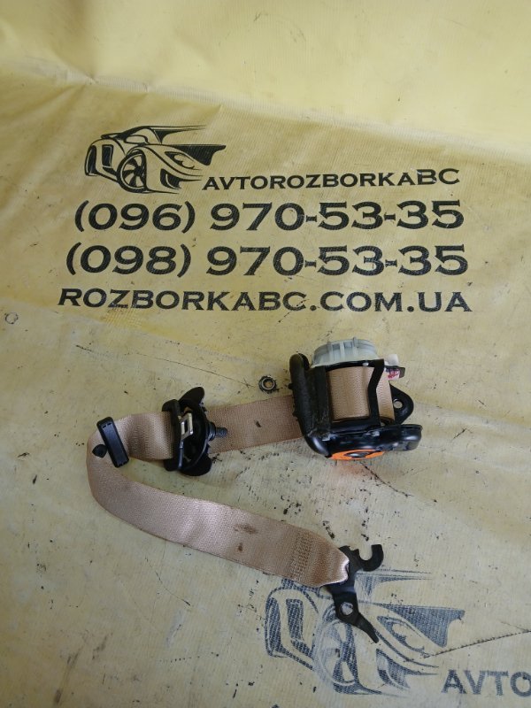 Запчасть ремень безопасности передний левый BMW X3 2016 F25 2.0 72117367249 Б/У Ремень безопасности передний левый BMW X3 2016 F25 2.0 72117367249 Б/У