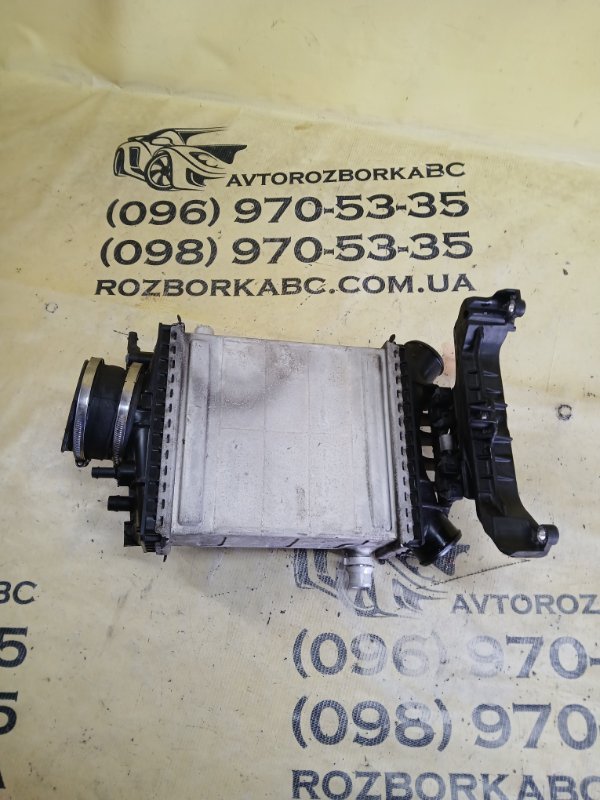 Радиатор интеркуллера Mercedes-Benz GLS 450 4MATIC 2018 276 3.0 biturbo A2760900214 Б/У