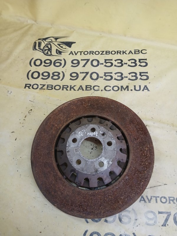 Запчасть диск тормозной передний Audi Q7 2020 4M DCBD 4M0615301AS Б/У Диск тормозной передний Audi Q7 2020 4M DCBD 4M0615301AS Б/У