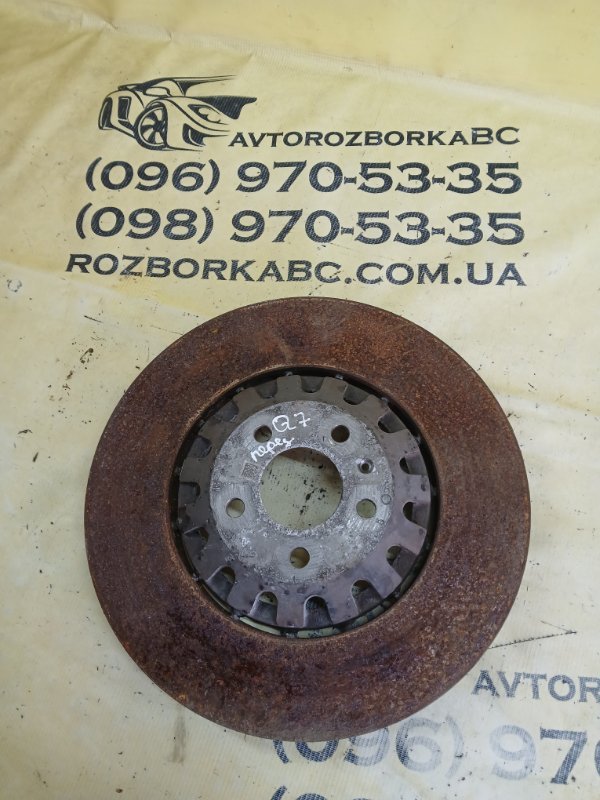 Запчасть диск тормозной передний Audi Q7 2020 4M DCBD 4M0615301AS Б/У Диск тормозной передний Audi Q7 2020 4M DCBD 4M0615301AS Б/У