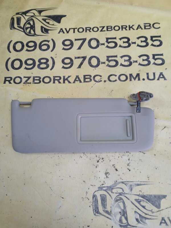 Козырек солнцезащитный передний левый Q5 2018 80A 2.0 Козырек солнцезащитный передний левый Q5 2018 80A 2.0