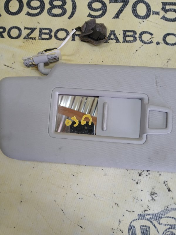 Козырек солнцезащитный передний левый volkswagen Tiguan TIGUAN 2 2.0 Козырек солнцезащитный передний левый volkswagen Tiguan TIGUAN 2 2.0