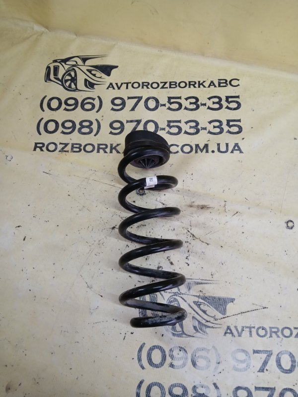 Пружина подвески задняя Audi Q7 2016 4M 3.0 4M0511115AP Б/У