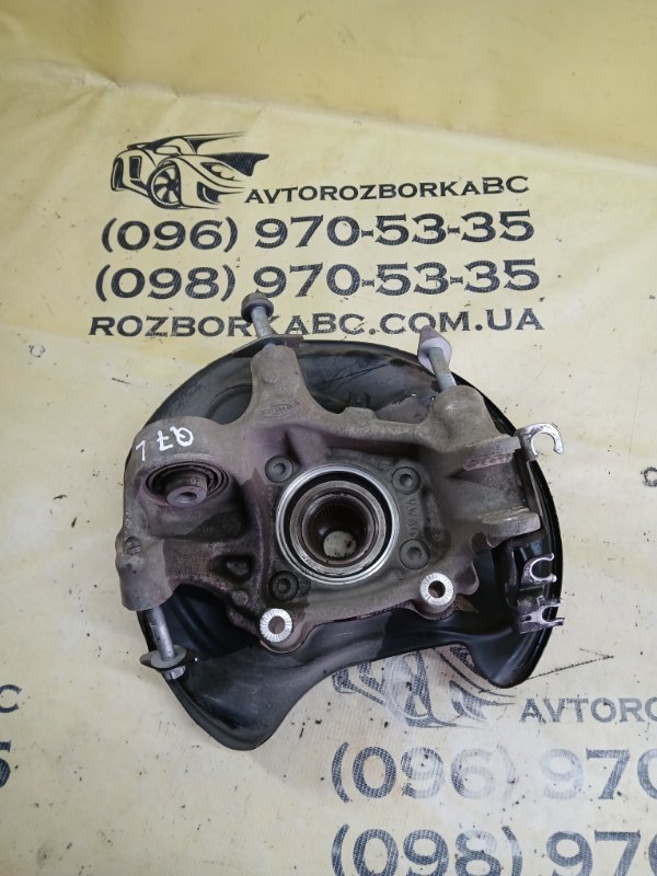 Цапфа задняя левая Audi Q7 4M 3.0 Цапфа задняя левая Audi Q7 4M 3.0