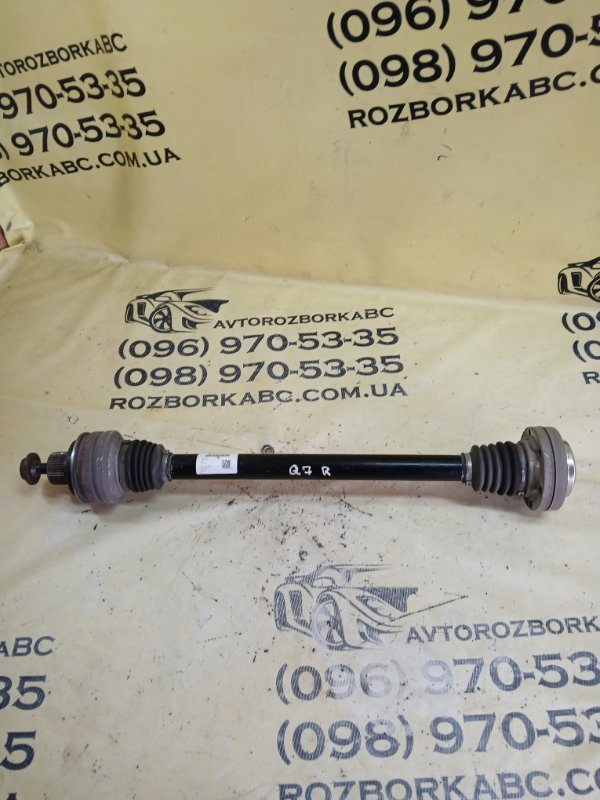 Запчасть полуось задний правый Audi Q7 2016 4M 3.0 4M0501203D Б/У Полуось задний правый Audi Q7 2016 4M 3.0 4M0501203D Б/У
