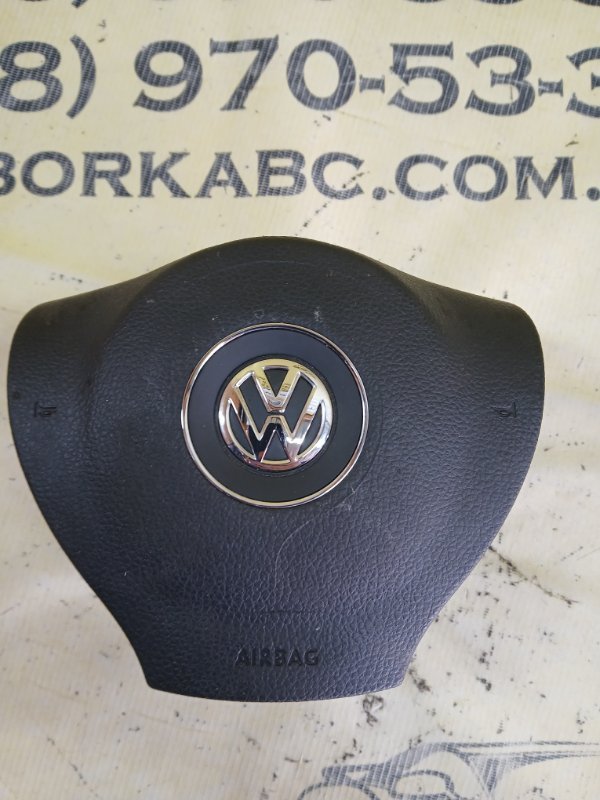 Подушка безопасности в руль passat 2014 B7 2.0