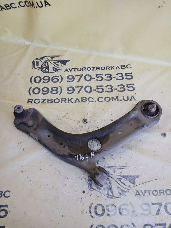 Запчасть рычаг передний правый Volkswagen Tiguan 2019 Allspace 2.0 DGUA 3Q0407152G Б/У Рычаг передний правый Volkswagen Tiguan 2019 Allspace 2.0 DGUA 3Q0407152G Б/У