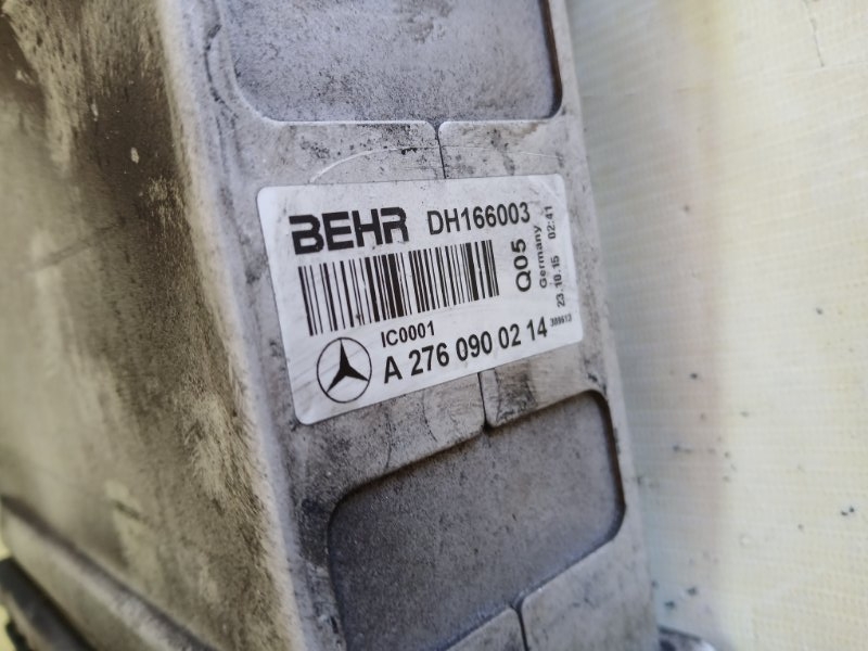 Радиатор интеркуллера передний gl 450 2015 x166 276 3.0 biturbo Радиатор интеркуллера передний gl 450 2015 x166 276 3.0 biturbo