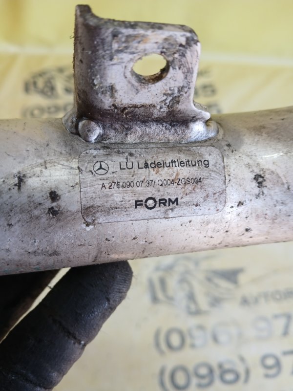 Патрубок интеркулера передний левый Mercedes-Benz gl 450 x166 276 3.0 biturbo Патрубок интеркулера передний левый Mercedes-Benz gl 450 x166 276 3.0 biturbo