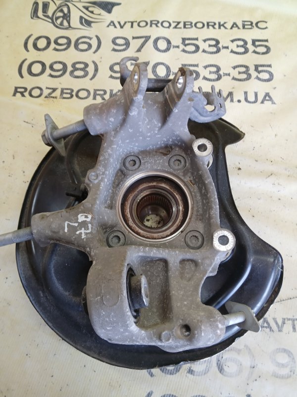 Цапфа задняя левая Q7 2020 4M DCBD Цапфа задняя левая Q7 2020 4M DCBD