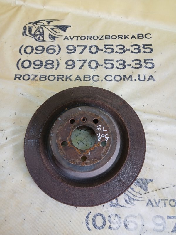 Диск тормозной задний Mercedes-Benz gl 450 2015 x166 276 3.0 biturbo A 166 423 02 12 Б/У