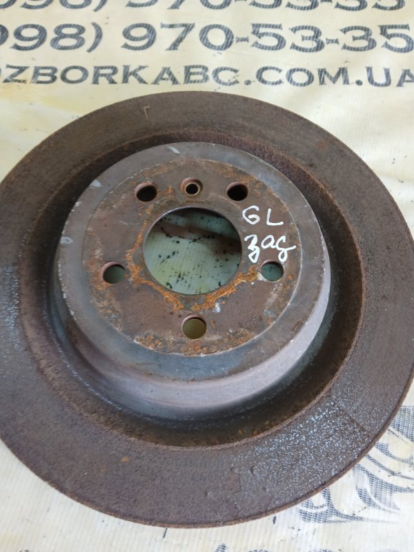 Диск тормозной задний gl 450 2015 x166 276 3.0 biturbo