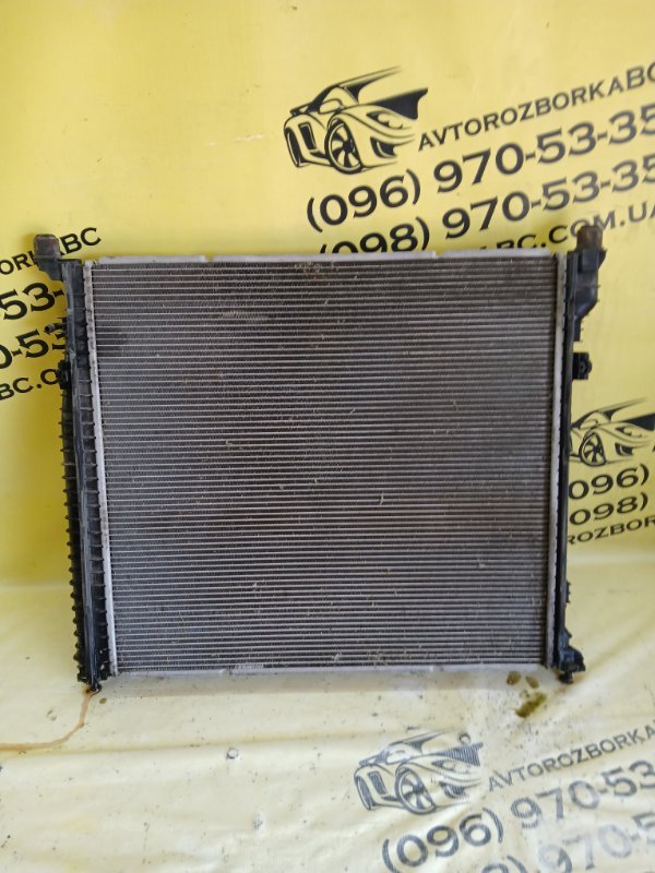 Радиатор охлаждение двигателя Mercedes-Benz gl 450 2015 x166 276 3.0 biturbo A0995000104 Б/У