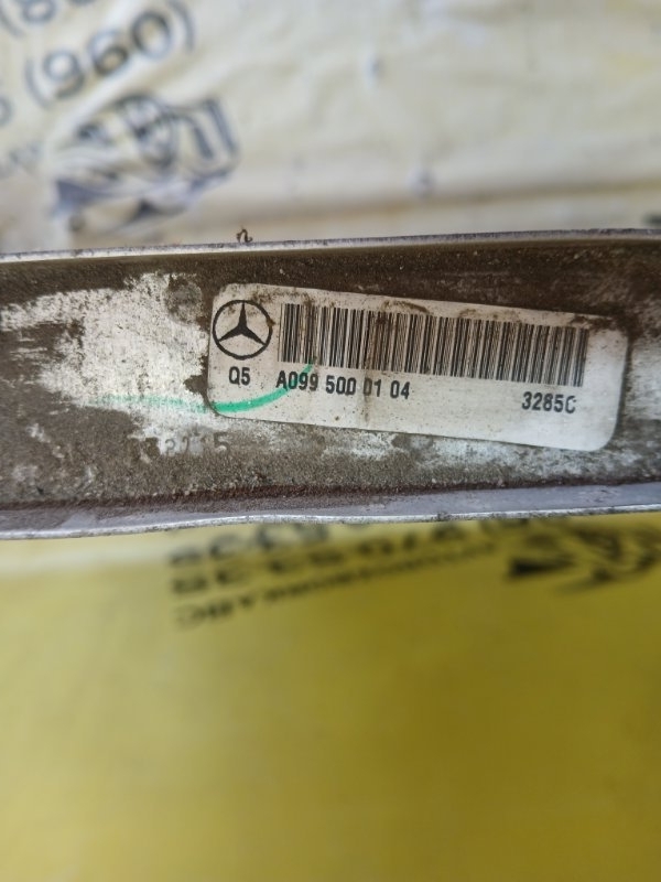 Радиатор охлаждение двигателя gl 450 2015 x166 276 3.0 biturbo