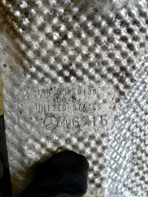 Тепловой экран gl 450 2015 x166 276 3.0 biturbo Тепловой экран gl 450 2015 x166 276 3.0 biturbo