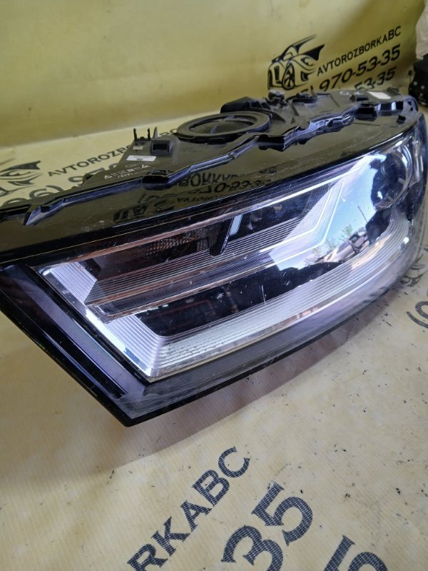 Фара передняя левая Q7 2016 4M 3.0 Фара передняя левая Q7 2016 4M 3.0