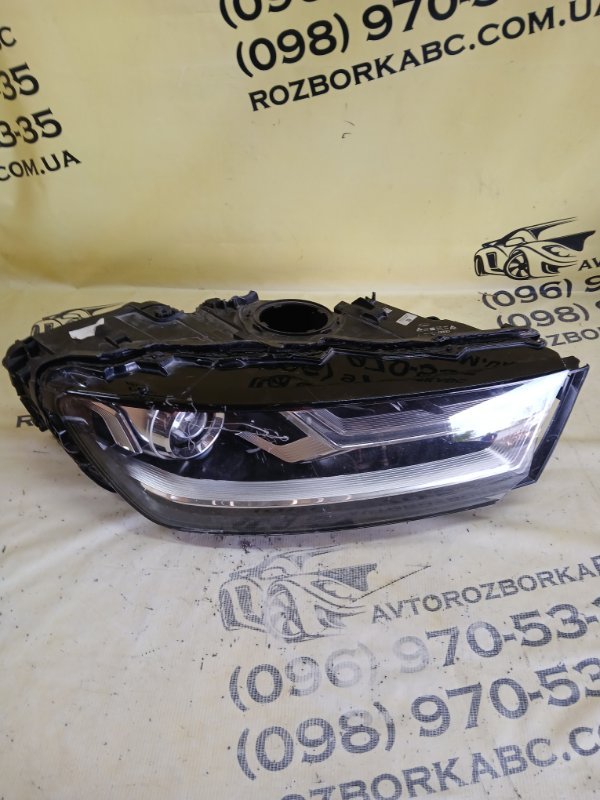 Запчасть фара передняя правая Audi Q7 2016 4M 3.0 4M0941034B Б/У Фара передняя правая Audi Q7 2016 4M 3.0 4M0941034B Б/У