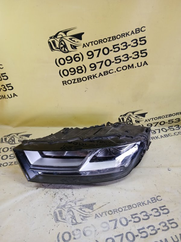 Запчасть фара передняя левая Audi Q7 2016 4M 3.0 4M0941033 Б/У Фара передняя левая Audi Q7 2016 4M 3.0 4M0941033 Б/У