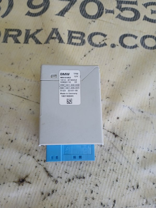 Блок управление топливным насосом 530 2018 G30 XB1142M0 Блок управление топливным насосом 530 2018 G30 XB1142M0