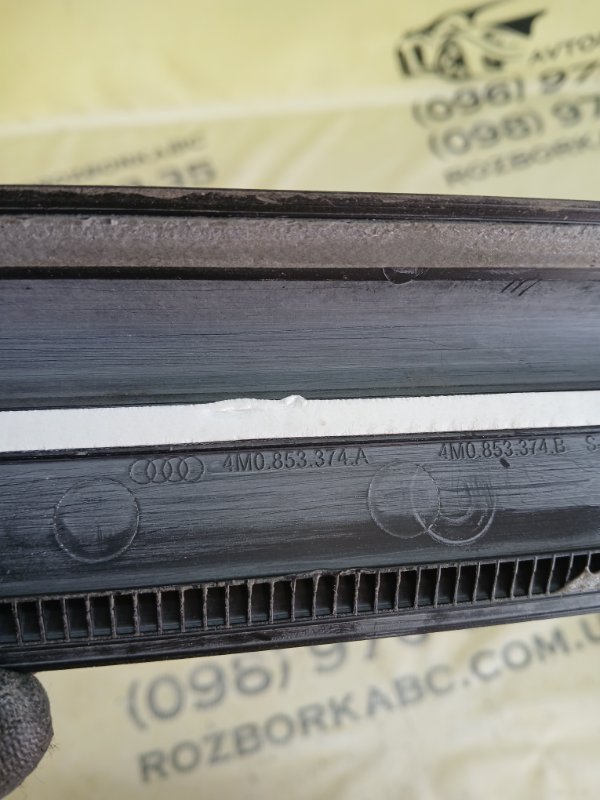 Накладка порога передняя правая Q7 2016 4M 3.0 Накладка порога передняя правая Q7 2016 4M 3.0