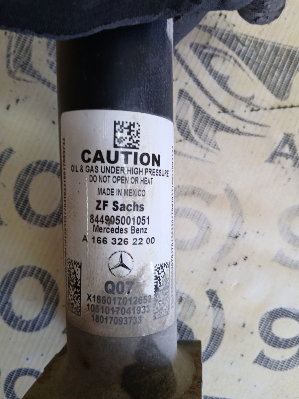 Амортизатор подвески задний GLS 450 4MATIC 2018 276 3.0 biturbo Амортизатор подвески задний GLS 450 4MATIC 2018 276 3.0 biturbo