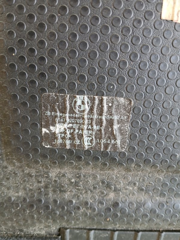 Пол багажника BMW X3 F25 2.0 Пол багажника BMW X3 F25 2.0