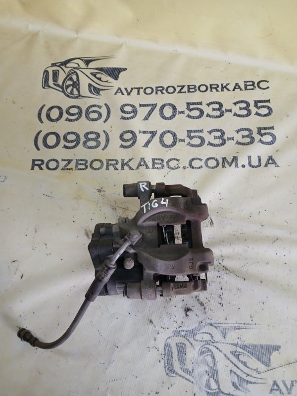 Запчасть суппорт тормозной задний правый Volkswagen Tiguan 2019 Allspace 2.0 DGUA 3Q0615424A Б/У Суппорт тормозной задний правый Volkswagen Tiguan 2019 Allspace 2.0 DGUA 3Q0615424A Б/У