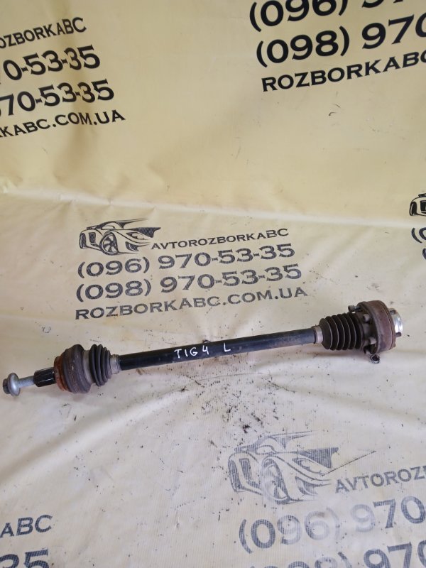 Запчасть полуось задний левый Volkswagen Tiguan 2019 Allspace 2.0 DGUA 3Q0501203B Б/У Полуось задний левый Volkswagen Tiguan 2019 Allspace 2.0 DGUA 3Q0501203B Б/У