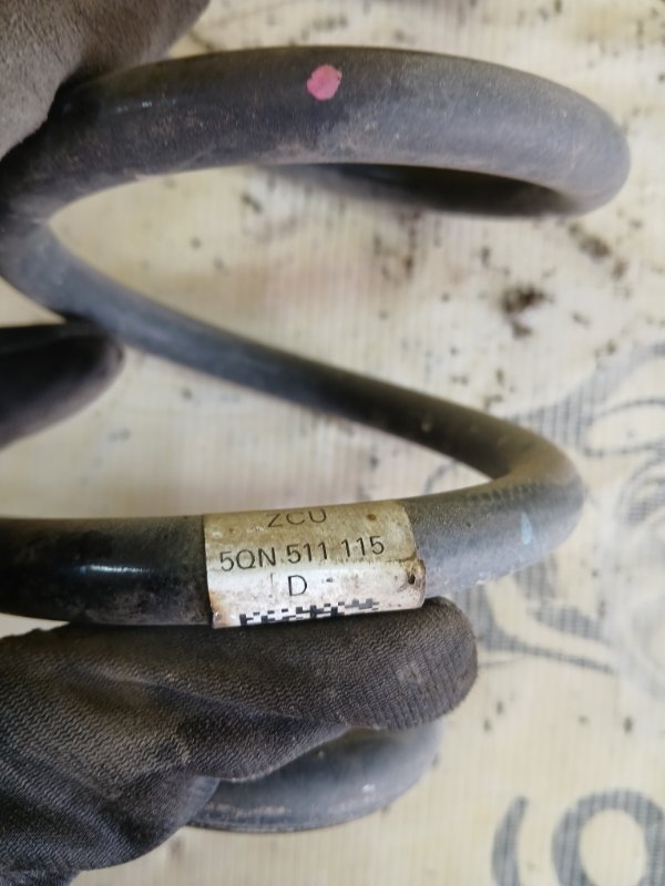 Пружина подвески задняя Volkswagen Tiguan Allspace 2.0 DGUA Пружина подвески задняя Volkswagen Tiguan Allspace 2.0 DGUA