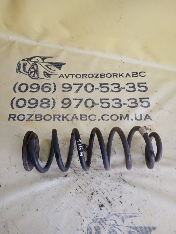 Запчасть пружина подвески задняя Volkswagen Tiguan 2019 Allspace 2.0 DGUA 5QN511115D Б/У Пружина подвески задняя Volkswagen Tiguan 2019 Allspace 2.0 DGUA 5QN511115D Б/У