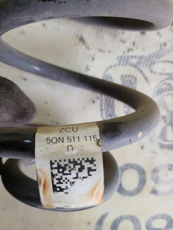 Пружина подвески задняя Volkswagen Tiguan Allspace 2.0 DGUA Пружина подвески задняя Volkswagen Tiguan Allspace 2.0 DGUA